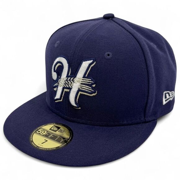 NWT New Era 59FIFTY Helena Brewers Minor League Baseball Hat Fitted Size 7 - Picture 3 of 11